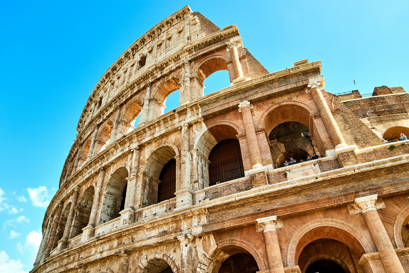 Scorcio di una città italiana